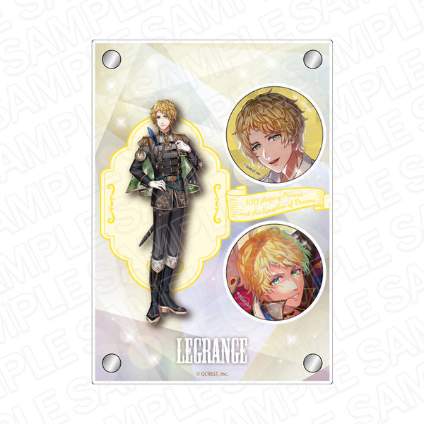 『夢王国と眠れる100人の王子様』カンバッジ付きアクリルアート ルグランジュ An Eternal Dream