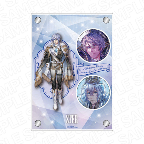 『夢王国と眠れる100人の王子様』カンバッジ付きアクリルアート シュテル Hope is in Me