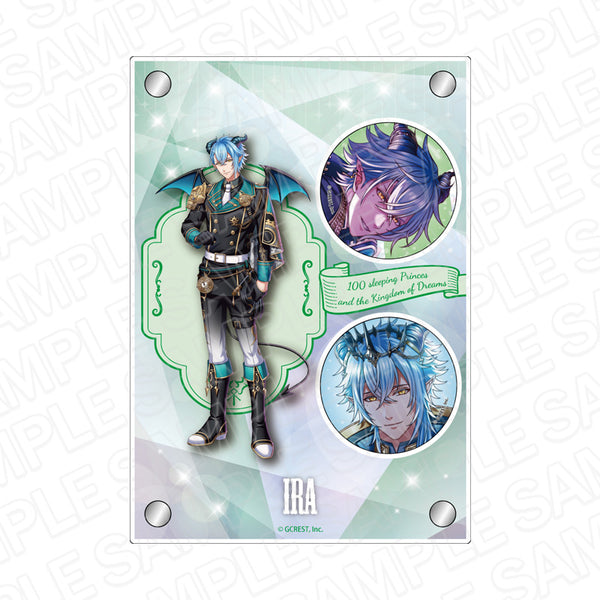 『夢王国と眠れる100人の王子様』カンバッジ付きアクリルアート イラ Hope is in Me