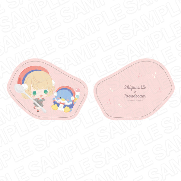 『しぐれうい×タキシードサム』ダイカットクッション