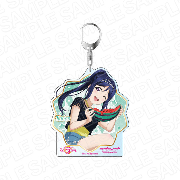 『ラブライブ!スクールアイドルフェスティバル ALL STARS』デカキーホルダー 松浦果南 夏だ、海だ、合宿だYeah!! ver