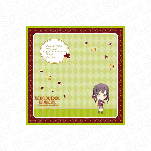 『ラブライブ!スクールアイドルミュージカル 』ミニタオル 鈴賀レナ デフォルメ ver