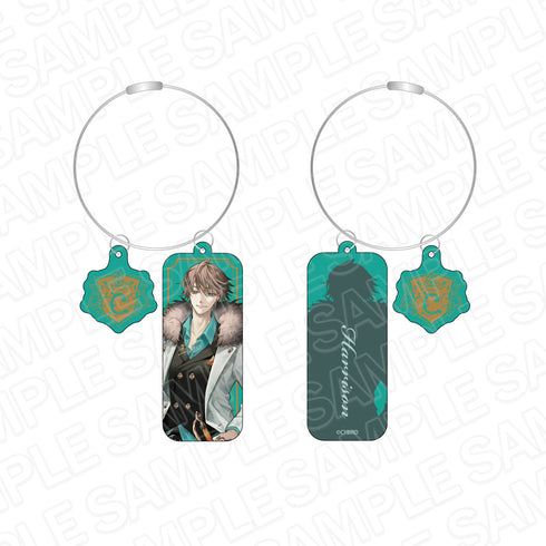 『イケメンヴィラン 闇夜にひらく悪の恋』ワイヤー両面キーホルダー ハリソン・グレイ