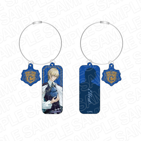 『イケメンヴィラン 闇夜にひらく悪の恋』ワイヤー両面キーホルダー エルバート・グリーティア