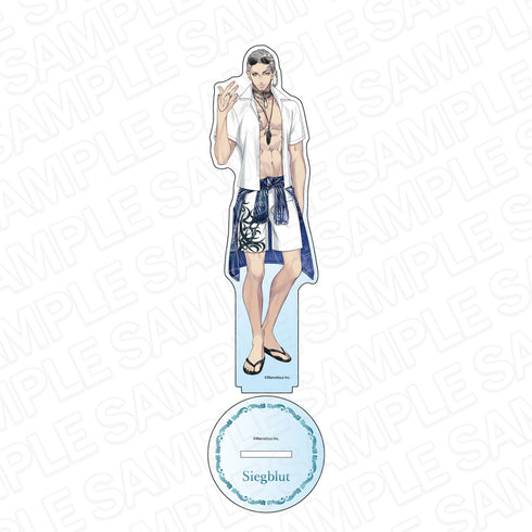 『千銃士:Rhodoknight』デカアクリルスタンド ジーグブルート サンセットスプラッシュ ver.