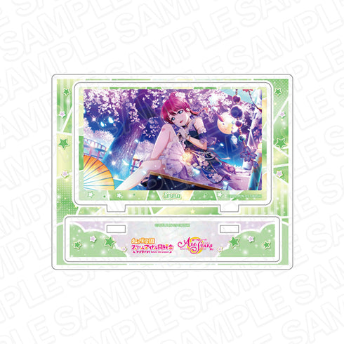 『ラブライブ!スクールアイドルフェスティバル ALL STARS』アクリルスタンド エマ・ヴェルデ 夜桜乙女 ver
