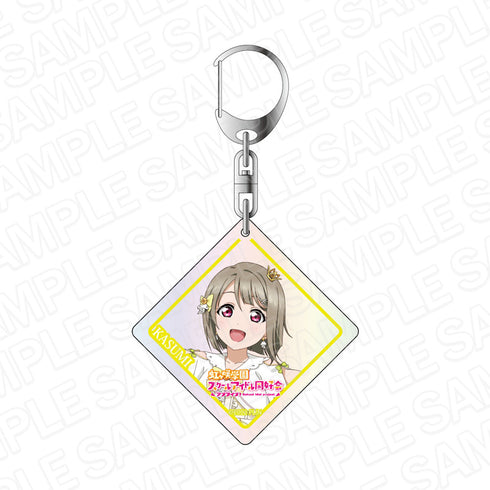『ラブライブ!虹ヶ咲学園スクールアイドル同好会』オーロラアクリルキーホルダー 中須かすみ 永遠の一瞬 ver