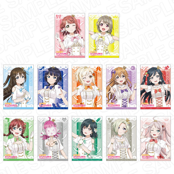 『ラブライブ!虹ヶ咲学園スクールアイドル同好会』スクエアカンバッジ 永遠の一瞬 ver セット