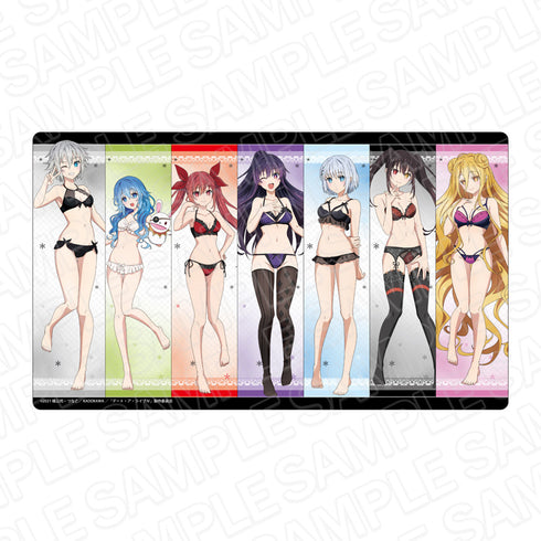 『デート・ア・ライブIV』ラバーデスクマット 10th ANNIVERSARY ランジェリー ver.