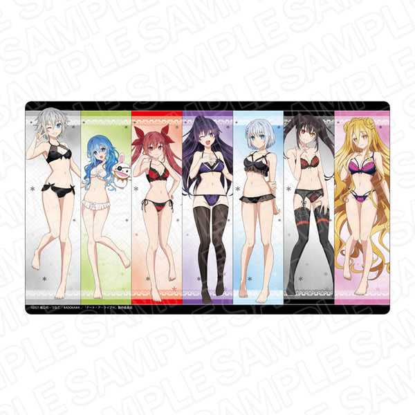 『デート・ア・ライブIV』ラバーデスクマット 10th ANNIVERSARY ランジェリー ver.
