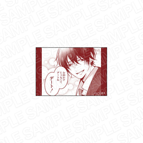 『ミルクチョコレート』スクエアカンバッジ D