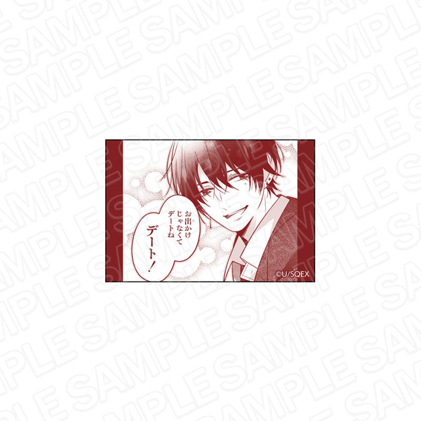 『ミルクチョコレート』スクエアカンバッジ D