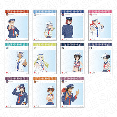 『テイルズ オブシリーズ』SNS風クリアカード(ブラインド) 2018 ver. A BOX