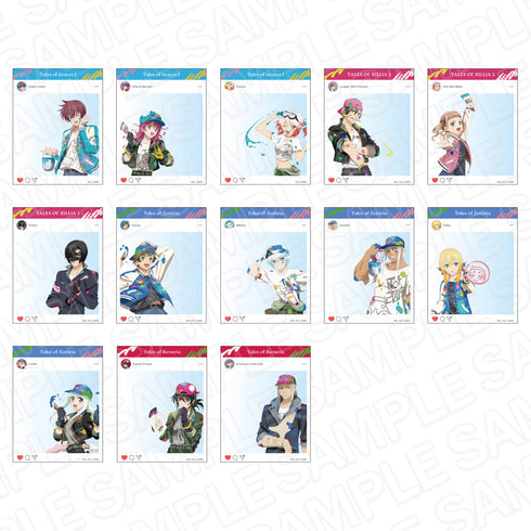 『テイルズ オブシリーズ』SNS風クリアカード(ブラインド) 2019 ver. B BOX