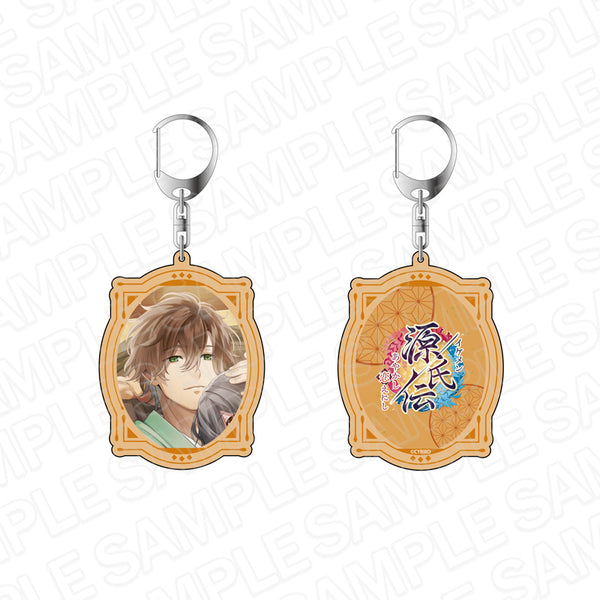 『イケメン源氏伝 あやかし恋えにし』両面ホログラムキーホルダー 安達盛長 2023 Summer ver.