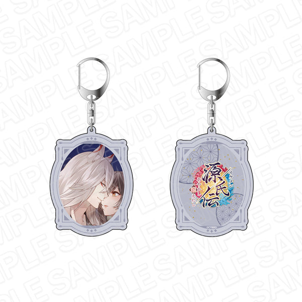 『イケメン源氏伝 あやかし恋えにし』両面ホログラムキーホルダー 玉藻 2023 Summer ver.