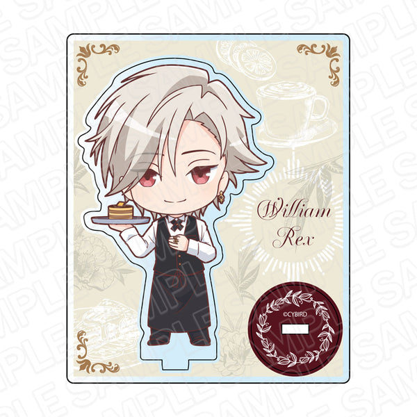 『イケメンヴィラン 闇夜にひらく悪の恋』アクリルスタンド ウィリアム・レックス CAFE ver.