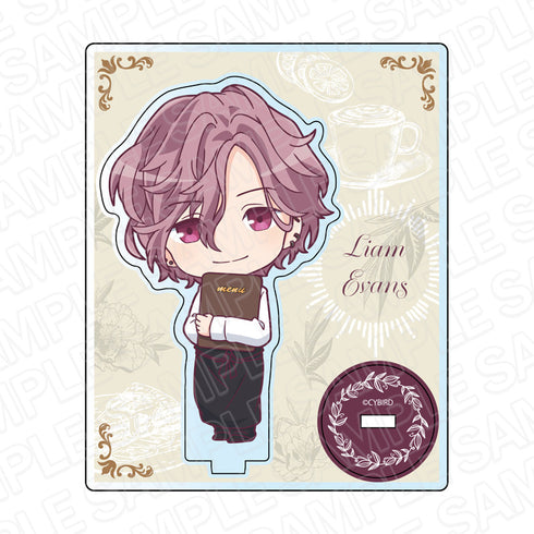 『イケメンヴィラン 闇夜にひらく悪の恋』アクリルスタンド リアム・エヴァンス CAFE ver.