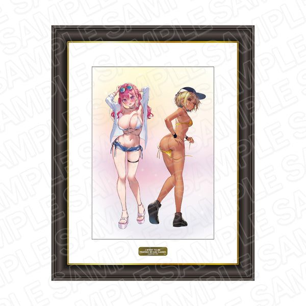 『ギャルゲーマーに褒められたい』メモリアルアート 水着 ver. B