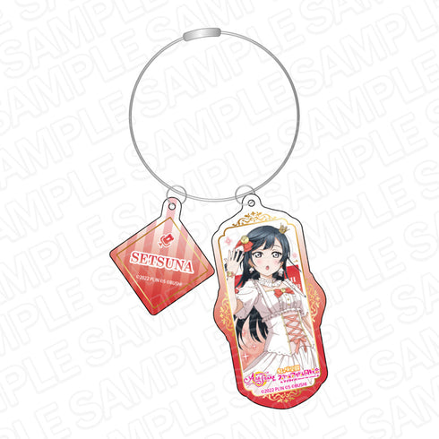 『ラブライブ!スクールアイドルフェスティバル ALL STARS』ワイヤーキーホルダー 優木せつ菜 永遠の一瞬 ver