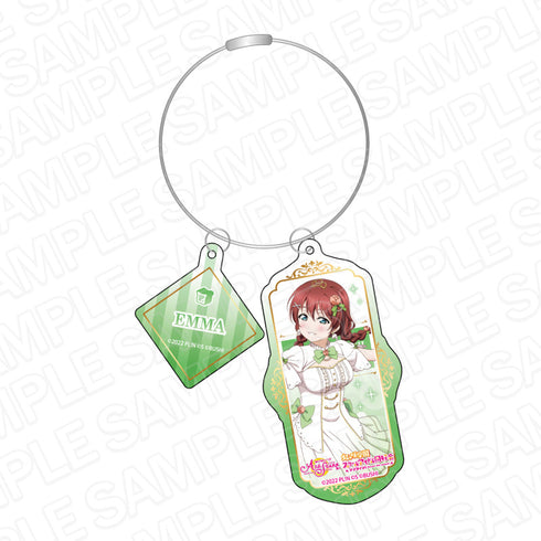 『ラブライブ!スクールアイドルフェスティバル ALL STARS』ワイヤーキーホルダー エマ・ヴェルデ 永遠の一瞬 ver