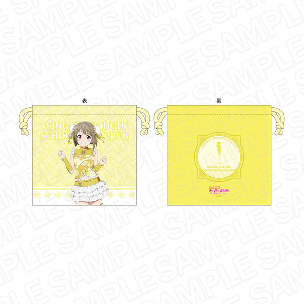 『ラブライブ!虹ヶ咲学園スクールアイドル同好会』サテン巾着 中須かすみ チャイナ服 ver