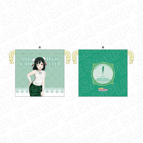 『ラブライブ!虹ヶ咲学園スクールアイドル同好会』サテン巾着 三船栞子 チャイナ服 ver