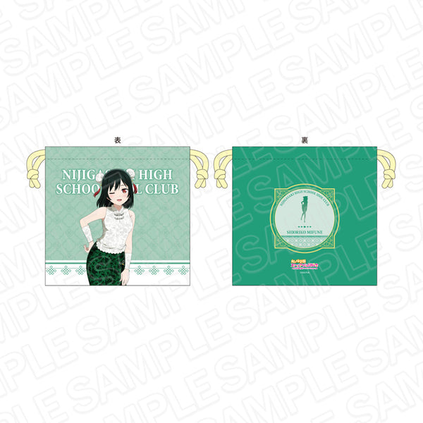 『ラブライブ!虹ヶ咲学園スクールアイドル同好会』サテン巾着 三船栞子 チャイナ服 ver