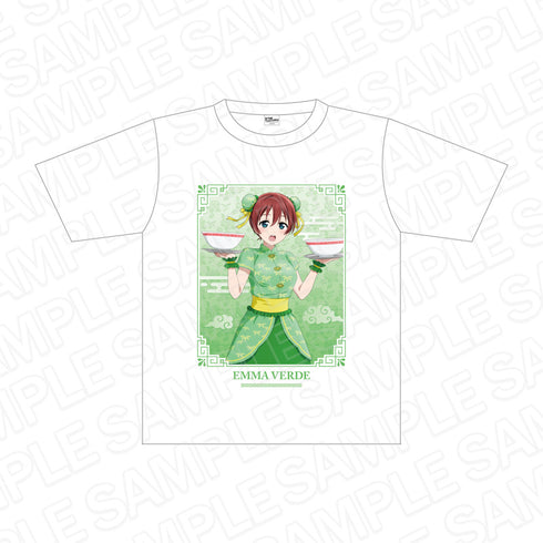 『ラブライブ!虹ヶ咲学園スクールアイドル同好会』Tシャツ エマ・ヴェルデ チャイナ服 ver