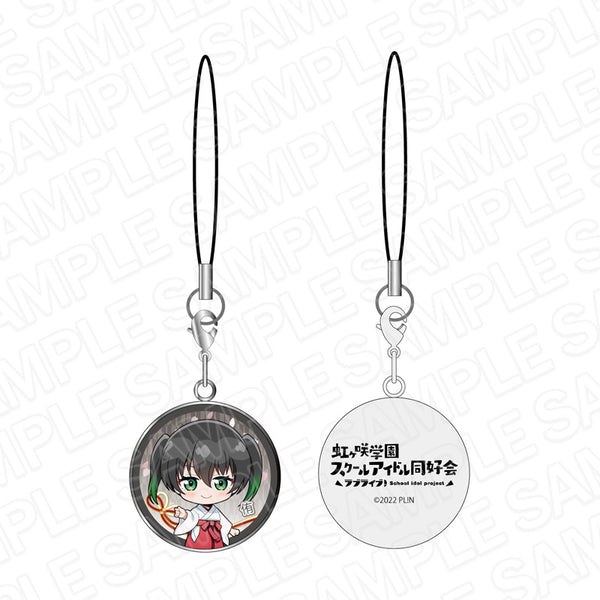 『ラブライブ!虹ヶ咲学園スクールアイドル同好会』チャームストラップ 高咲侑 巫女デフォルメ ver
