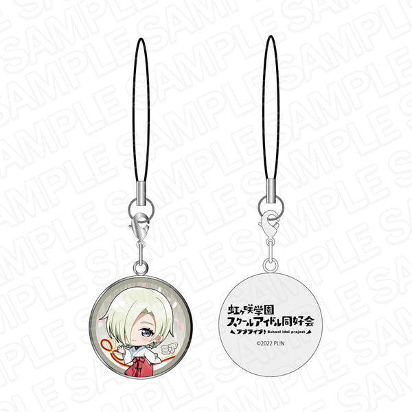 『ラブライブ!虹ヶ咲学園スクールアイドル同好会』チャームストラップ ミア・テイラー 巫女デフォルメ ver
