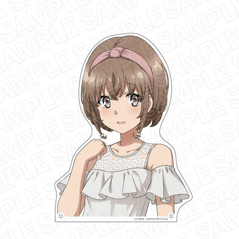 『青春ブタ野郎はおでかけシスターの夢を見ない』特大ダイカットアクリルボード 梓川花楓 おでかけ ver.