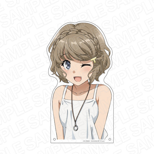 『青春ブタ野郎はおでかけシスターの夢を見ない』特大ダイカットアクリルボード 古賀朋絵 おでかけ ver.