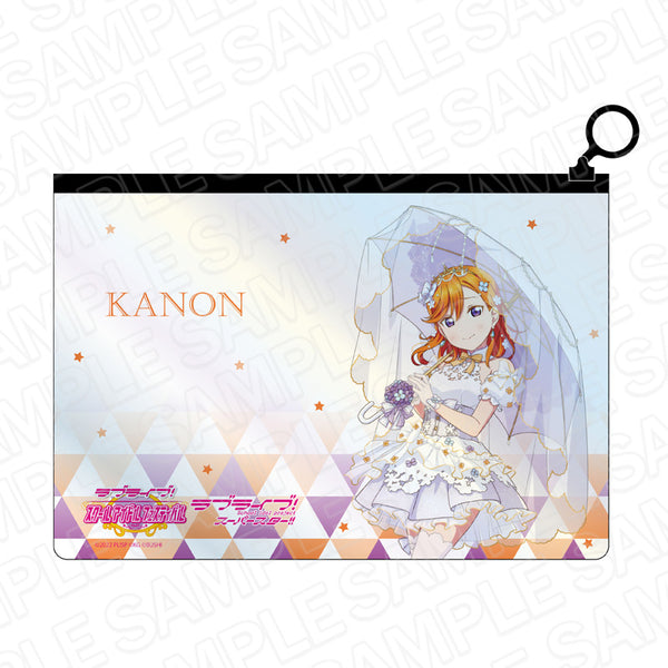 『ラブライブ!スーパースター!! 』オーロラクリアポーチ 澁谷かのん ジューンブライド ver