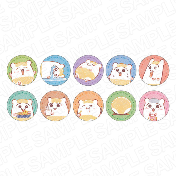 『ちこまる』カンバッジ(ブラインド) クレヨン ver. セット