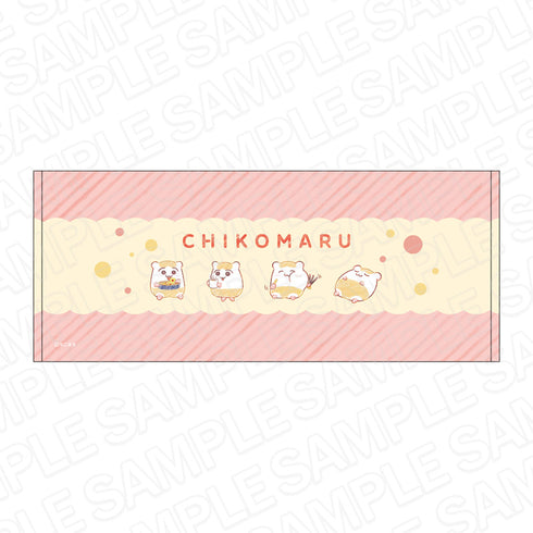 『ちこまる』フェイスタオル A クレヨン ver.