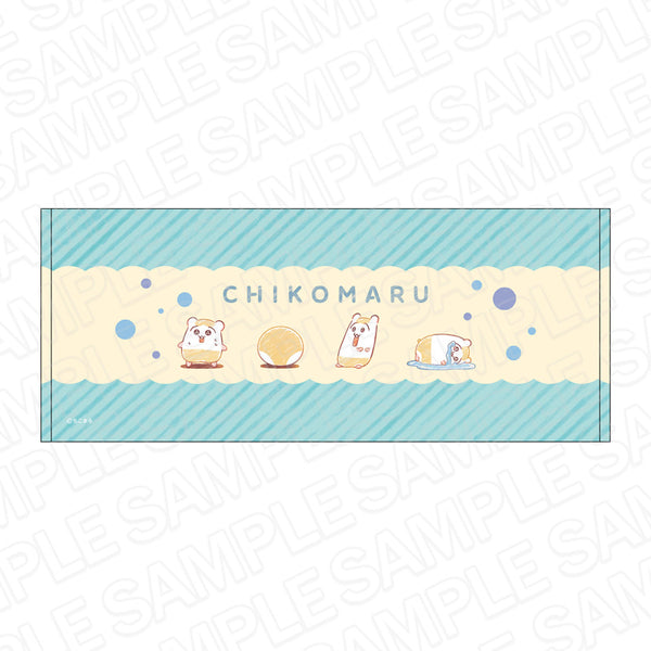 『ちこまる』フェイスタオル B クレヨン ver.