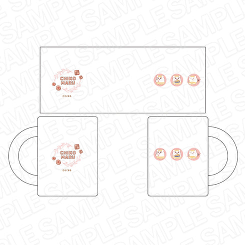 『ちこまる』マグカップ クレヨン ver.