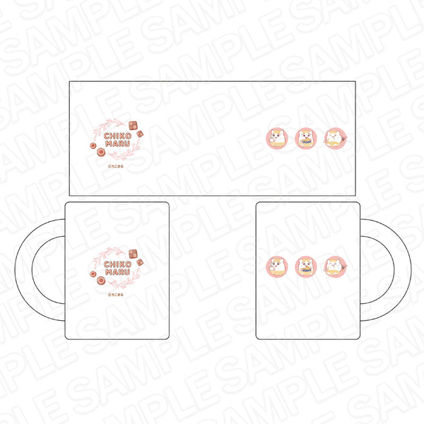 『ちこまる』マグカップ クレヨン ver.