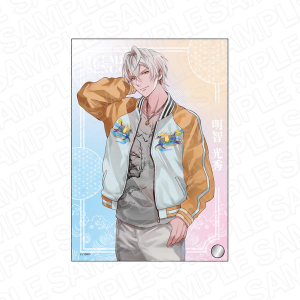 『イケメン戦国◆時をかける恋』オーロラミニアクリルアート 明智光秀 8周年 ver.