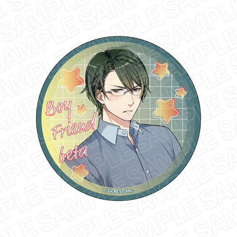 『ボーイフレンド(仮)』コンパクト缶ミラー 真山恭一郎