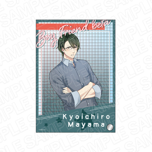 『ボーイフレンド(仮)』ミニアクリルアート 真山恭一郎