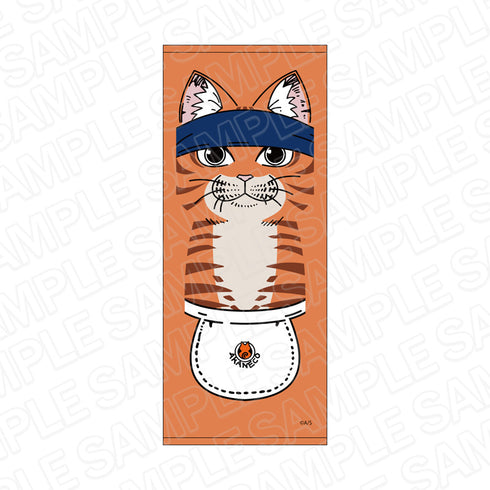 『ラーメン赤猫』フェイスタオル 店長