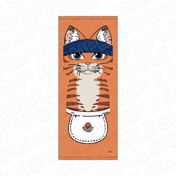 『ラーメン赤猫』フェイスタオル 店長