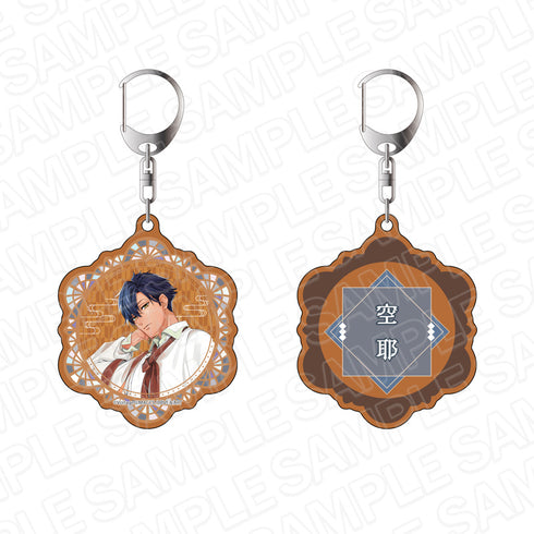 『あやかし恋廻り』キラキラ両面キーホルダー 空耶 あや恋×めいこい コラボ記念ショップ