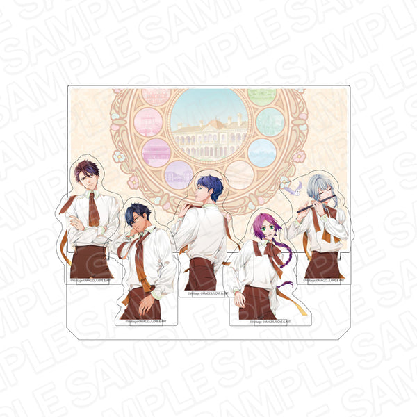 『あやかし恋廻り』アクリルジオラマ A あや恋×めいこい コラボ記念ショップ