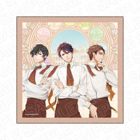 『あやかし恋廻り×明治東亰恋伽』マイクロファイバー 尾崎紅葉・北御門煌牙・桜時 あや恋×めいこい コラボ記念ショップ