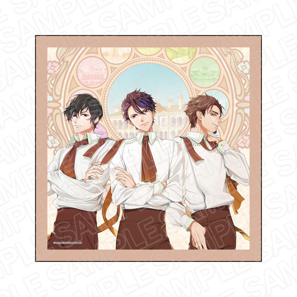 『あやかし恋廻り×明治東亰恋伽』マイクロファイバー 尾崎紅葉・北御門煌牙・桜時 あや恋×めいこい コラボ記念ショップ