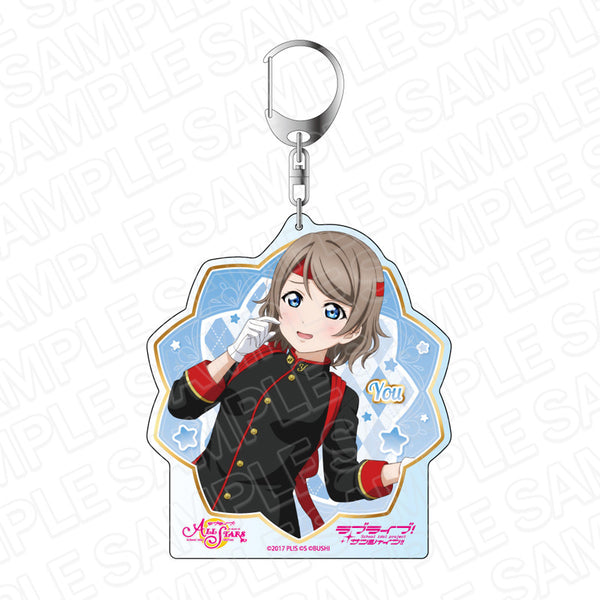 『ラブライブ!スクールアイドルフェスティバル ALL STARS』デカキーホルダー 渡辺曜 届け!情熱のエール! ver