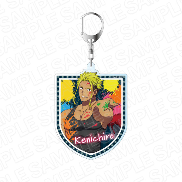 『ゾン100~ゾンビになるまでにしたい100のこと~』デカキーホルダー 竜崎憲一朗 ペイント ver.